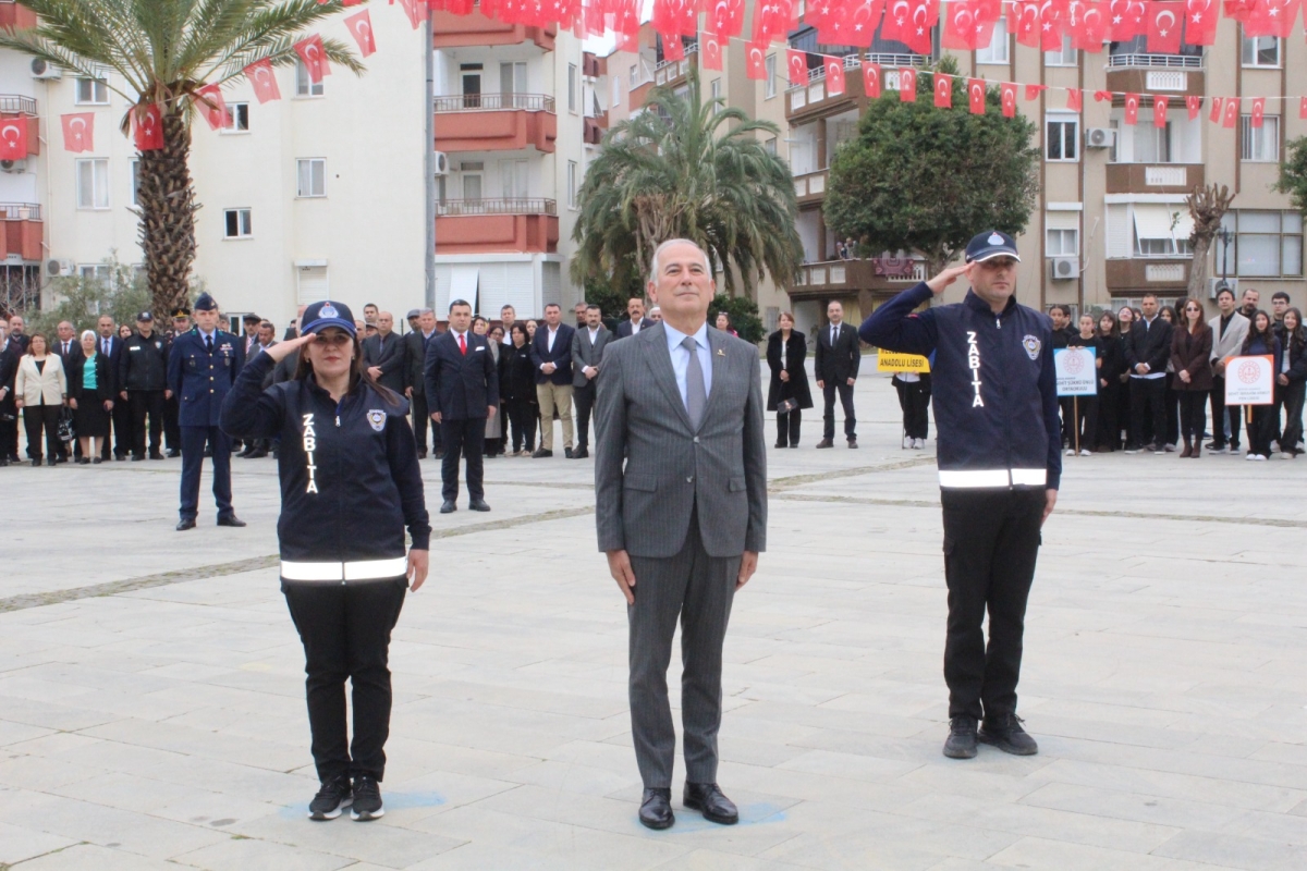 Anamur'da 18 Mart şehitleri Anma Günü Çelek Sunumu