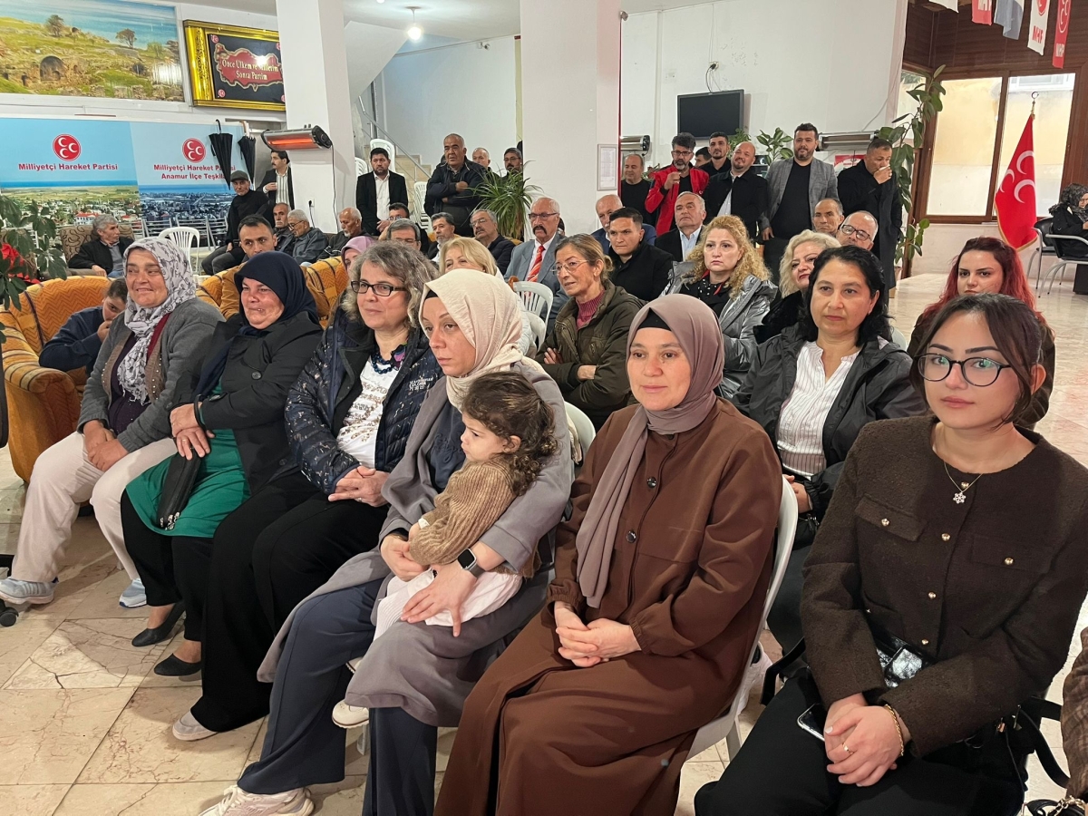 MHP Anamur İlçe Teşkilatı’nda Bayramlaşma..