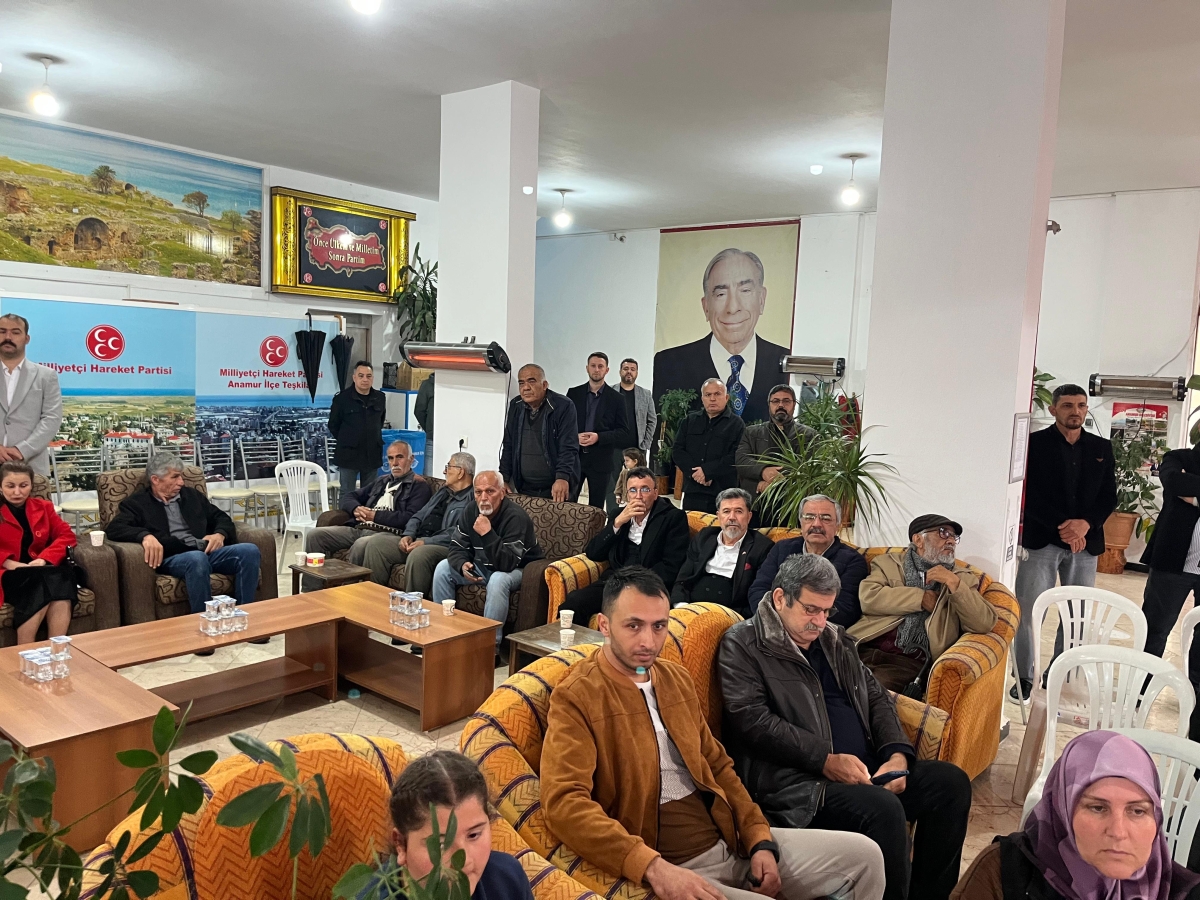 MHP Anamur İlçe Teşkilatı’nda Bayramlaşma..