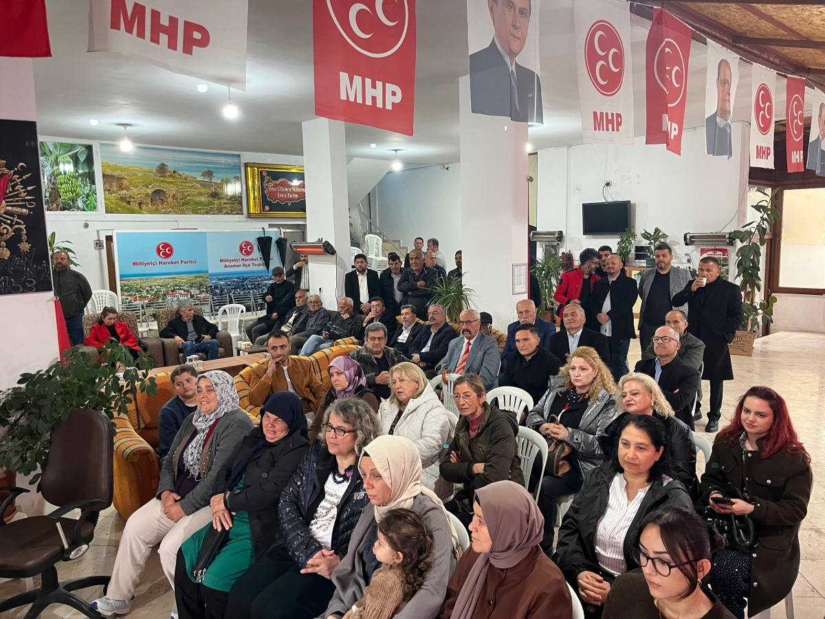 MHP Anamur İlçe Teşkilatı’nda Bayramlaşma..