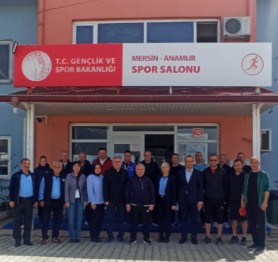 Anamur’da Emniyet Personeli Masa Tenisi Turnuvasında Buluştu