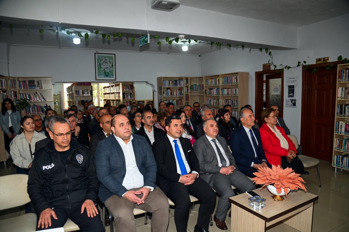 Anamur’da “İyileştiren Kütüphaneler” Temasıyla 62. Kütüphane Haftası Kutlandı..