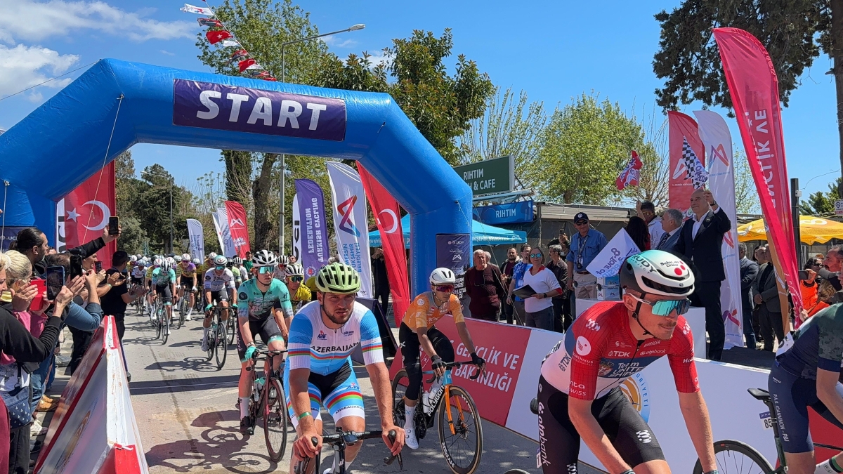 Tour of Mersin’in İlk Etabı Anamur’dan Start Aldı
