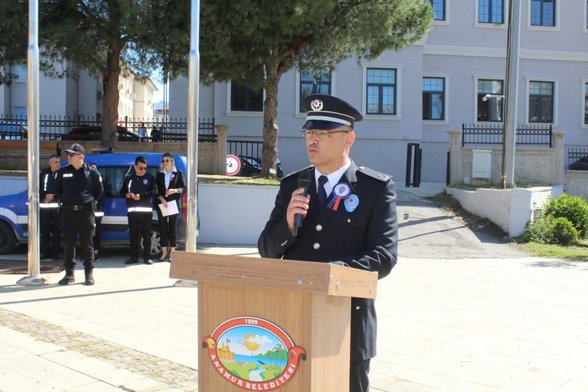 Anamur’da Polis Haftası Coşkusu: Tören ve Ödül Programı Düzenlendi..