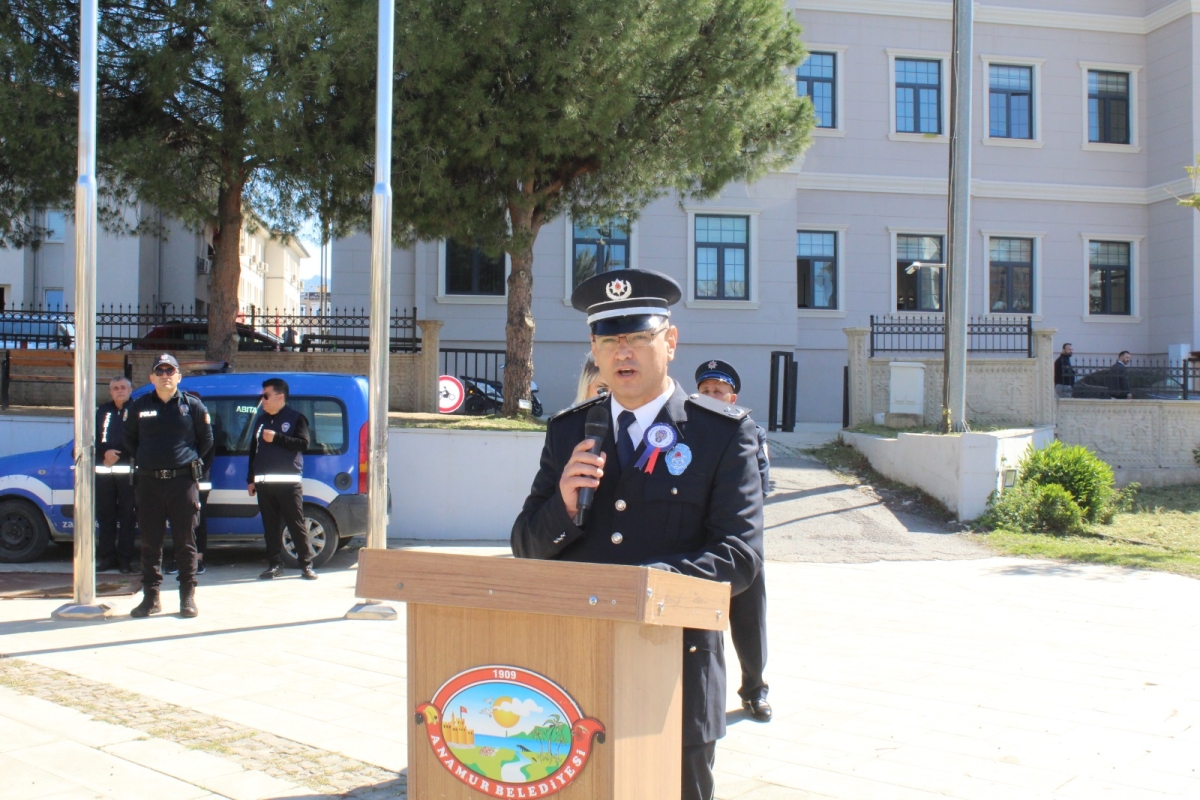Anamur’da Polis Haftası Coşkusu: Tören ve Ödül Programı Düzenlendi..