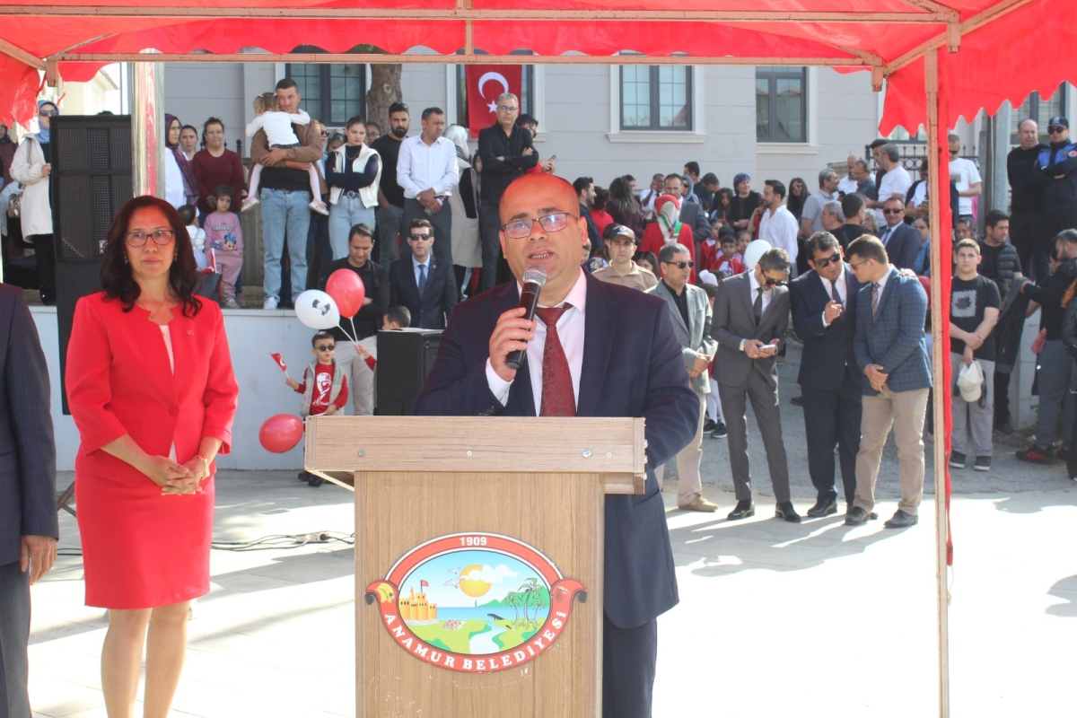 Anamur’da 23 Nisan Coşkusu Meydanlara Taştı..