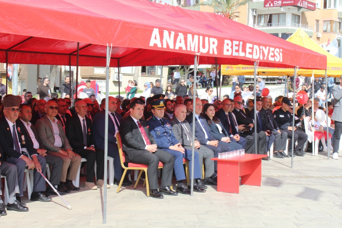 Anamur’da 23 Nisan Coşkusu Meydanlara Taştı..