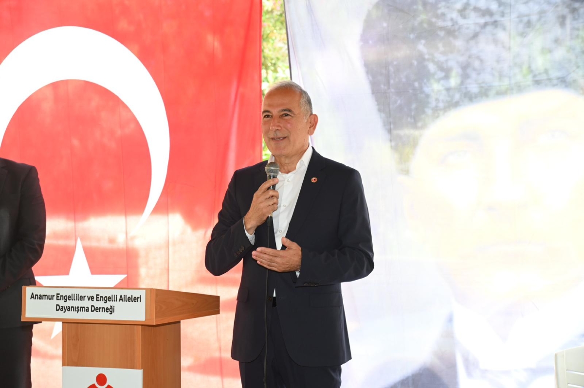 Anamur’da Engelleri Birlikte Aşıyoruz Mesajı”