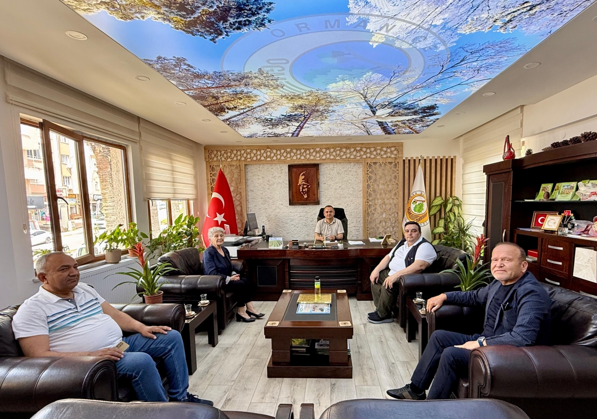 Anamur Gazeteciler Cemiyeti’nden Orman İşletme Müdürü Selahattin Yıldırım’a Hayırlı Olsun Ziyareti..