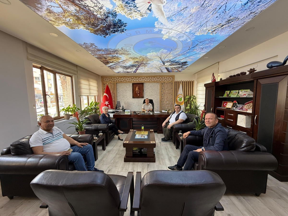Anamur Gazeteciler Cemiyeti’nden Orman İşletme Müdürü Selahattin Yıldırım’a Hayırlı Olsun Ziyareti..