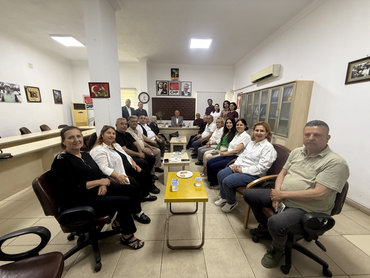 Gazeteciler Cemiyeti CHP Anamur İlçe Örgütü ile Bir Araya Geldi..