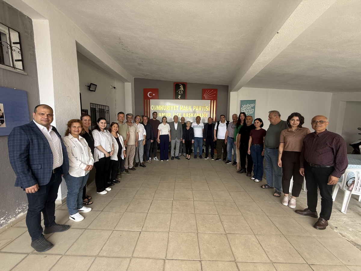 Gazeteciler Cemiyeti CHP Anamur İlçe Örgütü ile Bir Araya Geldi..
