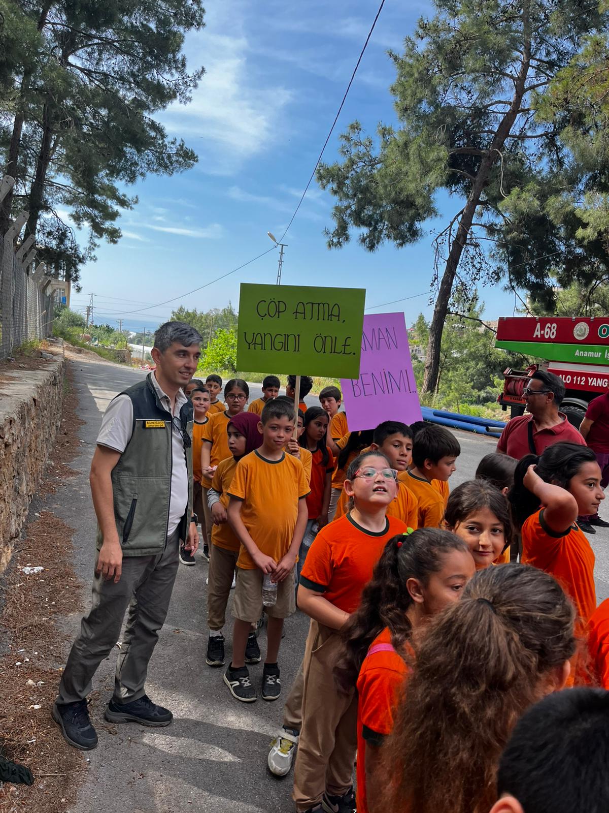Anamur’da “Orman Benim” etkinliğiyle Yangın Riskine Karşı Temizlik Seferberliği.