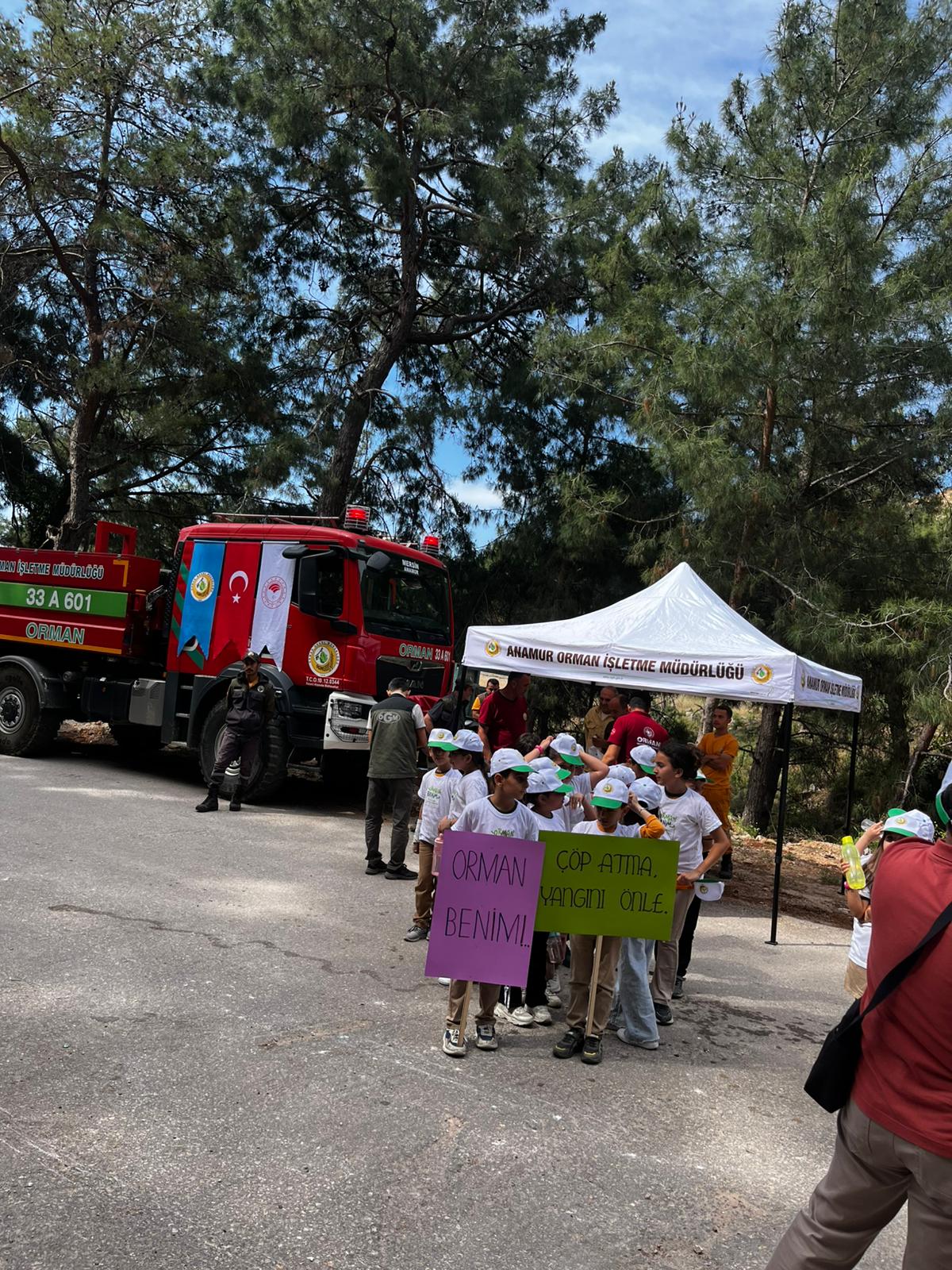 Anamur’da “Orman Benim” etkinliğiyle Yangın Riskine Karşı Temizlik Seferberliği.