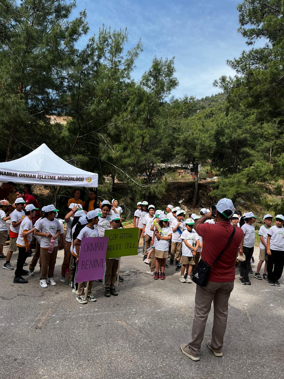 Anamur’da “Orman Benim” etkinliğiyle Yangın Riskine Karşı Temizlik Seferberliği.