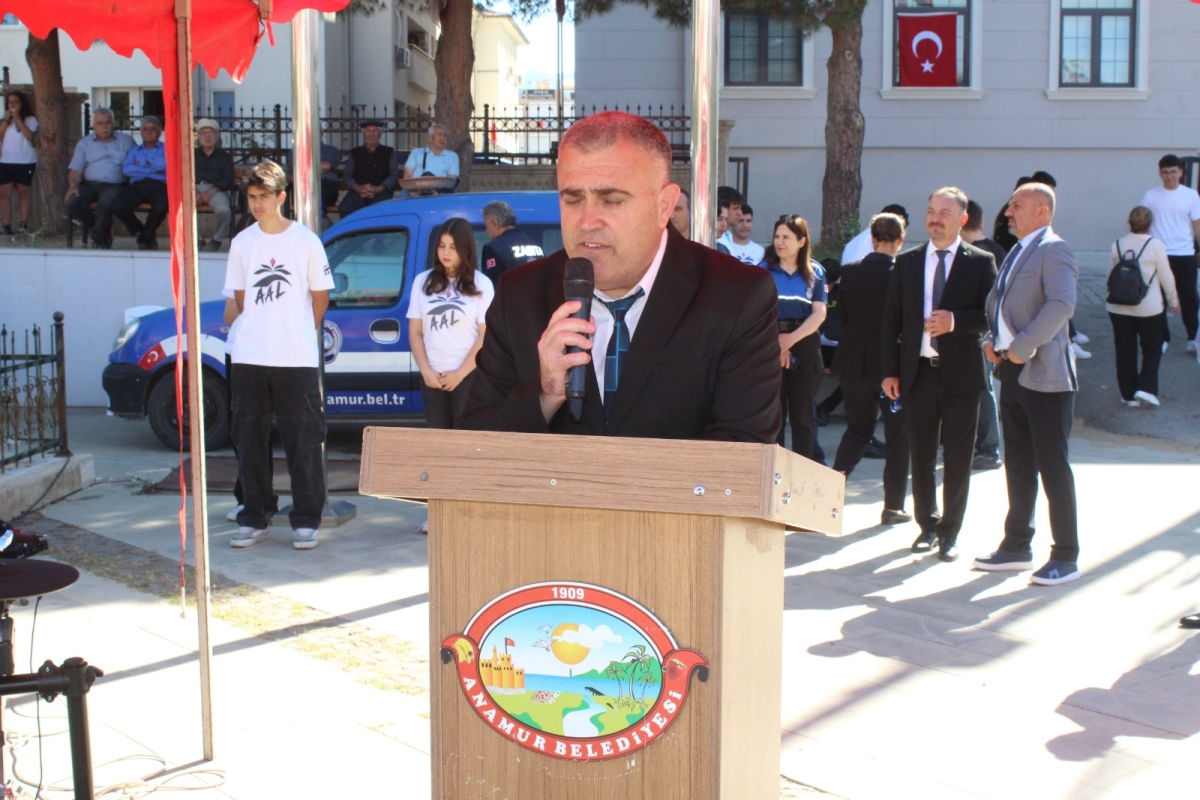 Anamur’da 19 Mayıs Coşkusu Kortej Yürüyüşüyle Başladı