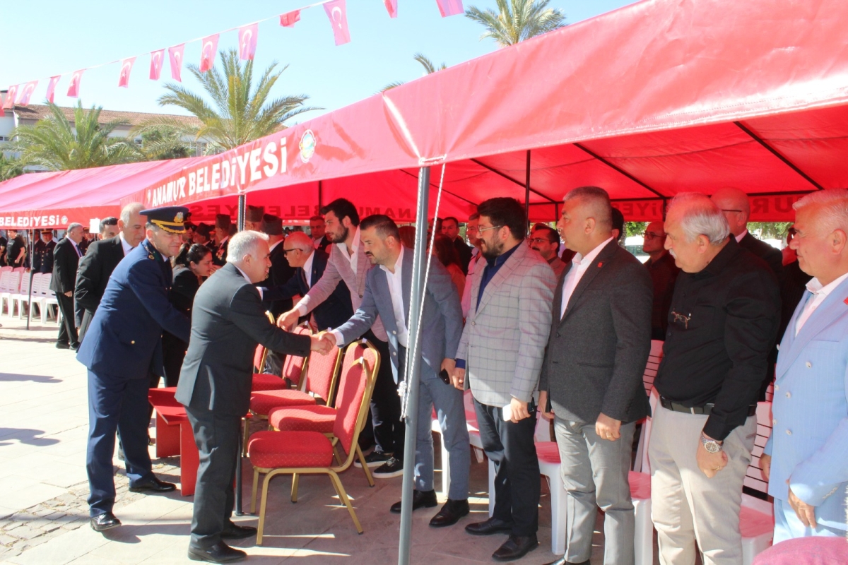 Anamur’da 19 Mayıs Coşkusu Kortej Yürüyüşüyle Başladı