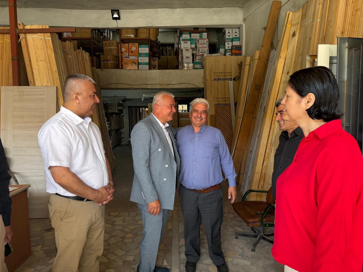 CHP Heyeti Sanayi Esnafıyla Buluştu..