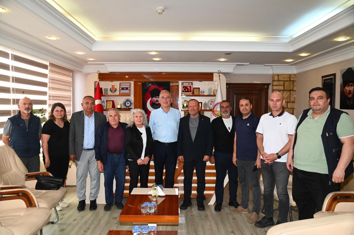 Basın Mensuplarından Başkan Durmuş Deniz’e Ziyaret..