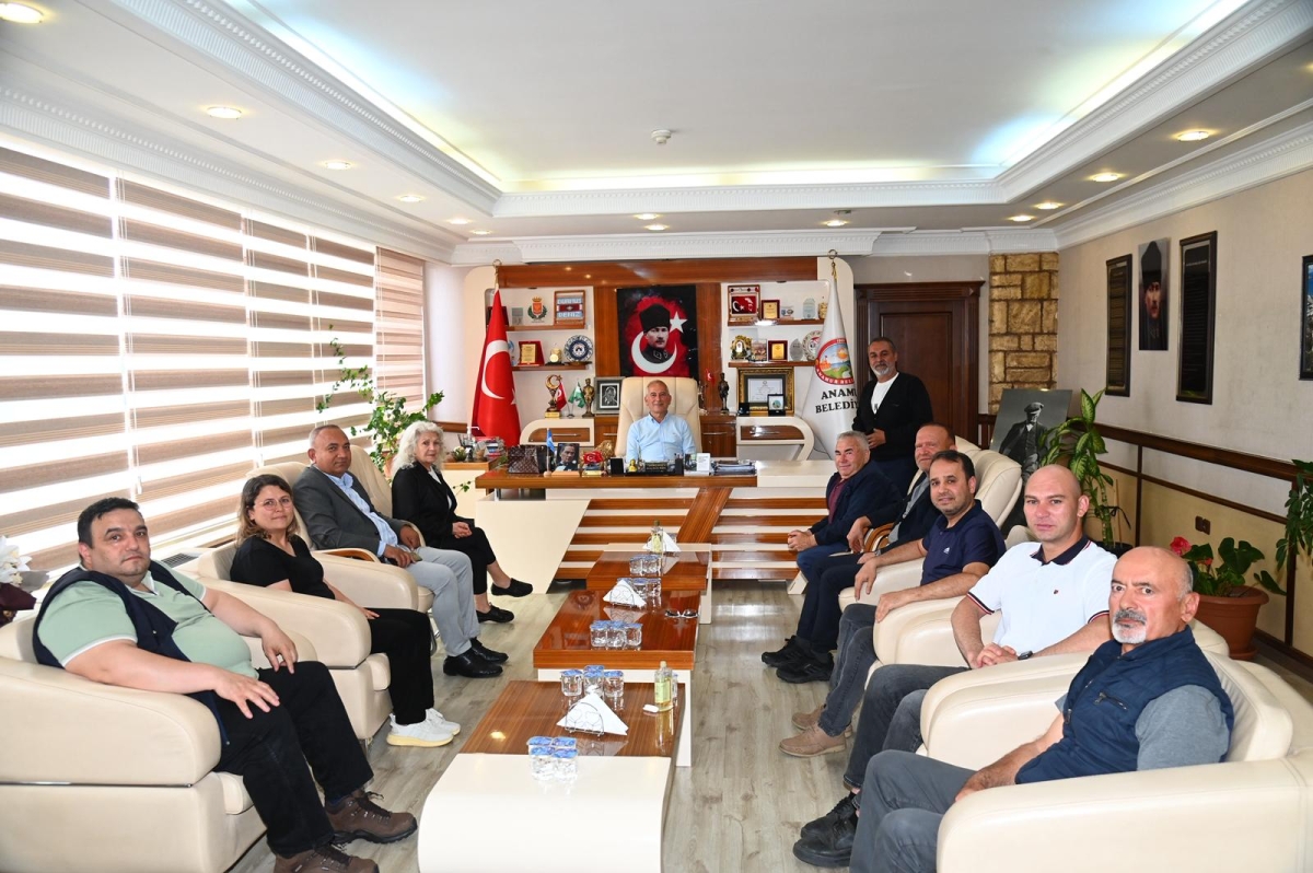 Basın Mensuplarından Başkan Durmuş Deniz’e Ziyaret..