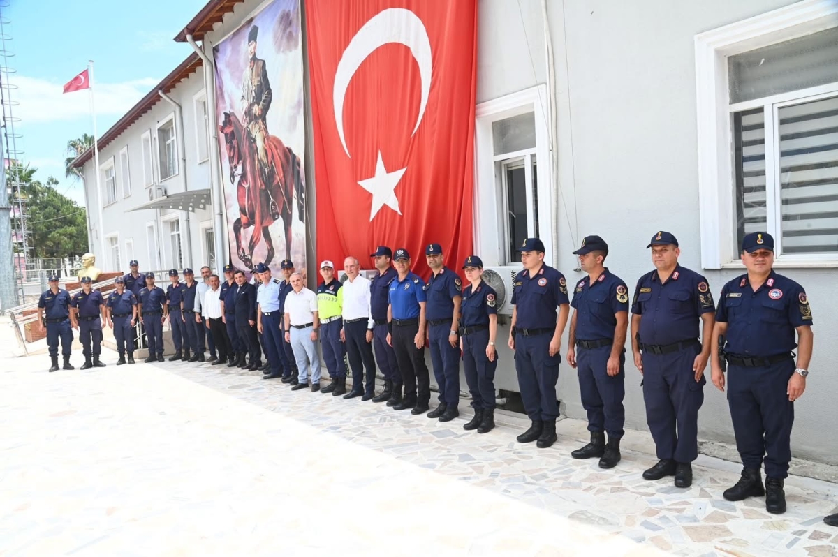 Anamur Protokolünden Jandarma Teşkilatına Anlamlı Ziyaret