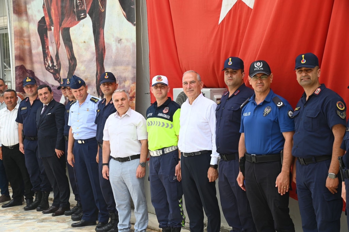 Anamur Protokolünden Jandarma Teşkilatına Anlamlı Ziyaret