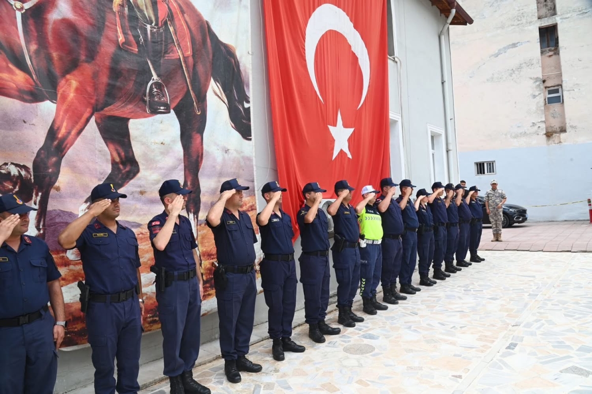 Anamur Protokolünden Jandarma Teşkilatına Anlamlı Ziyaret