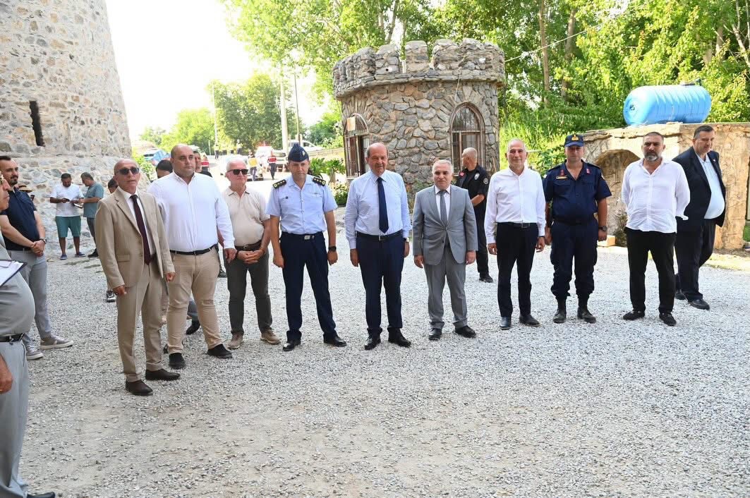 KKTC 5. Cumhurbaşkanı Ersin Tatar Anamur’da Tarihi ve Kültürel Alanları Ziyaret Etti