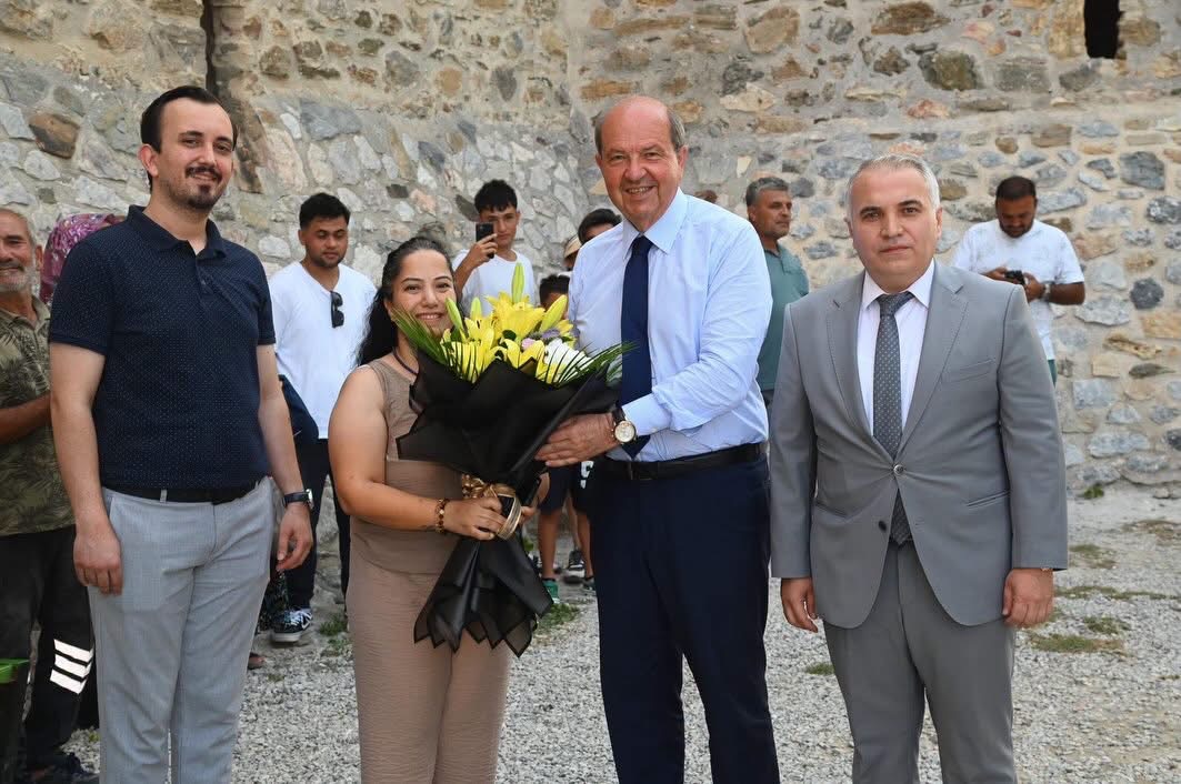 KKTC 5. Cumhurbaşkanı Ersin Tatar Anamur’da Tarihi ve Kültürel Alanları Ziyaret Etti