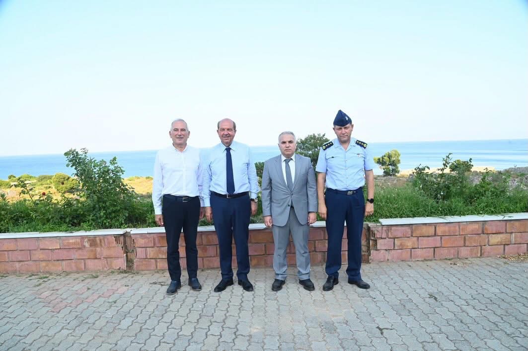 KKTC 5. Cumhurbaşkanı Ersin Tatar Anamur’da Tarihi ve Kültürel Alanları Ziyaret Etti