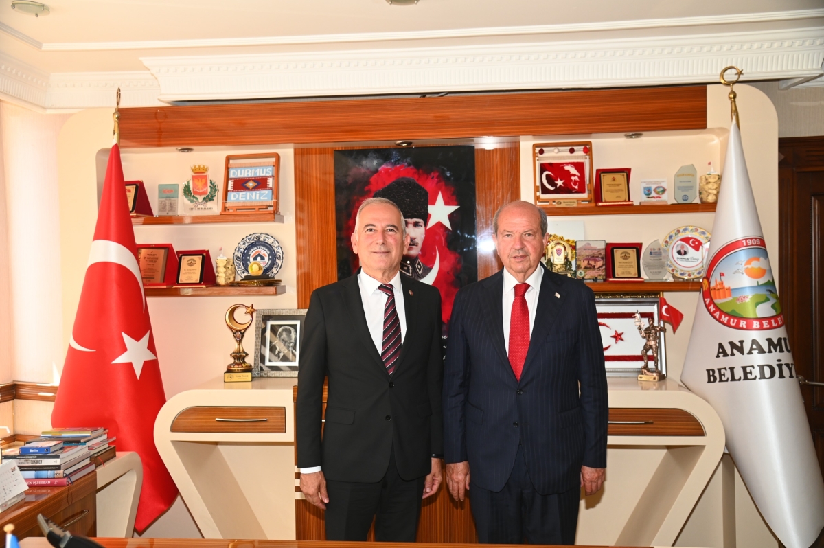 KKTC 5. Cumhurbaşkanı Ersin Tatar’dan Anamur’da Yoğun Temaslar..