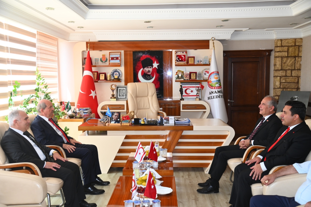 KKTC 5. Cumhurbaşkanı Ersin Tatar’dan Anamur’da Yoğun Temaslar..
