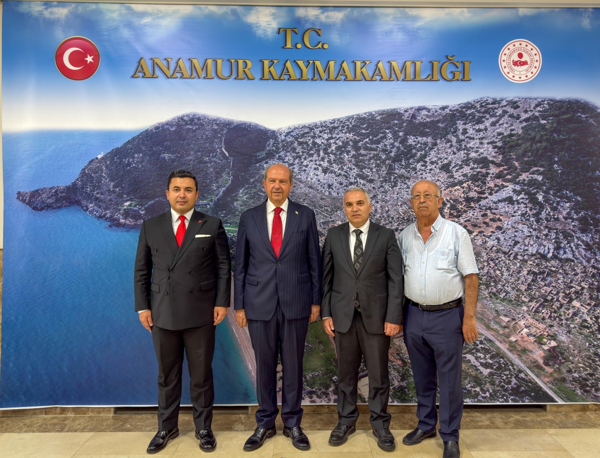 KKTC 5. Cumhurbaşkanı Ersin Tatar’dan Anamur’da Yoğun Temaslar..