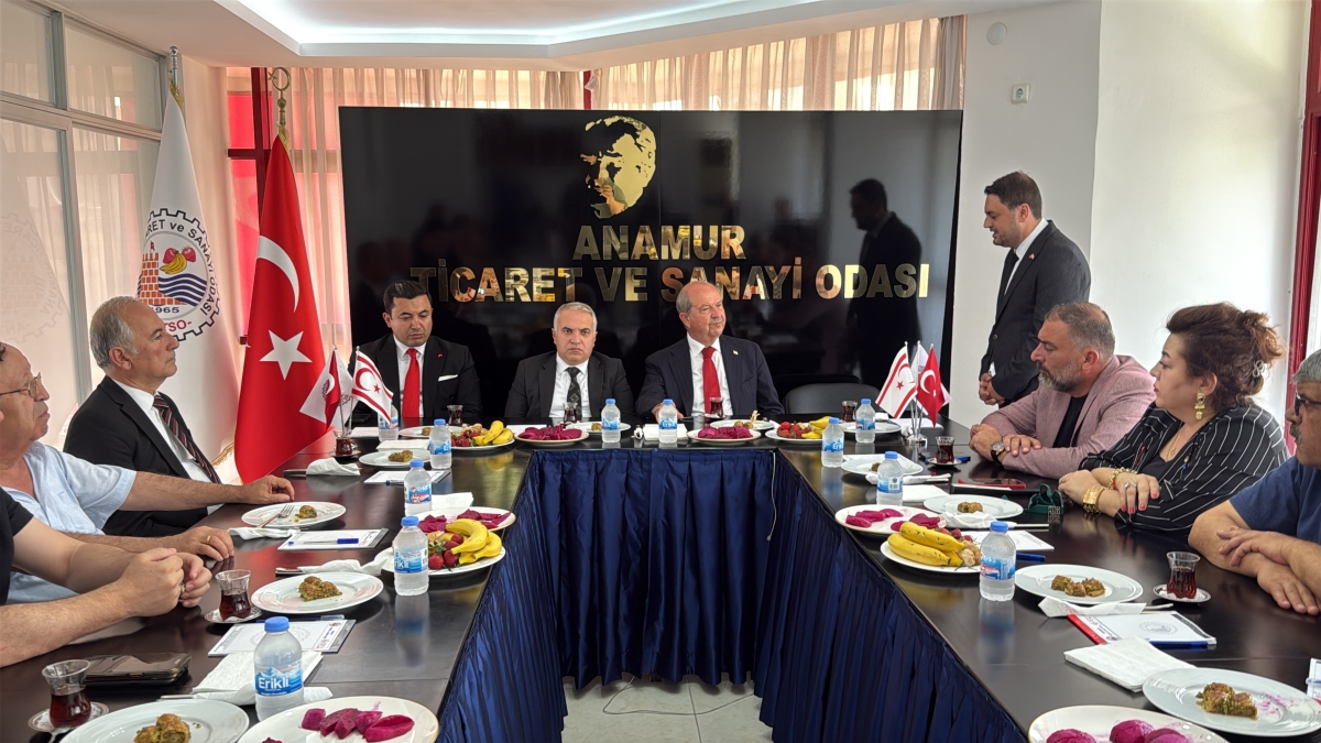 KKTC 5. Cumhurbaşkanı Ersin Tatar’dan Anamur’da Yoğun Temaslar..