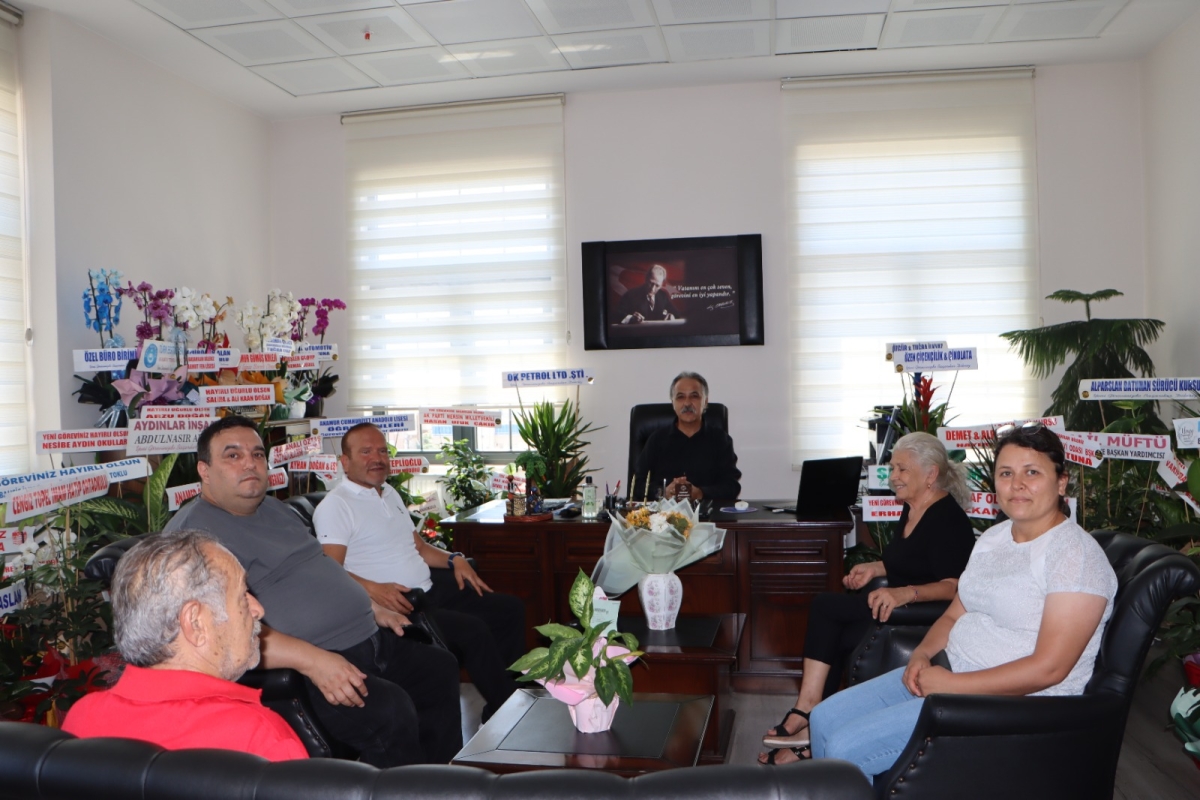 Anamur Gazeteciler Cemiyeti’nden İlçe Milli Eğitim Müdürü Hasan Doğan’a Hayırlı Olsun Ziyareti..