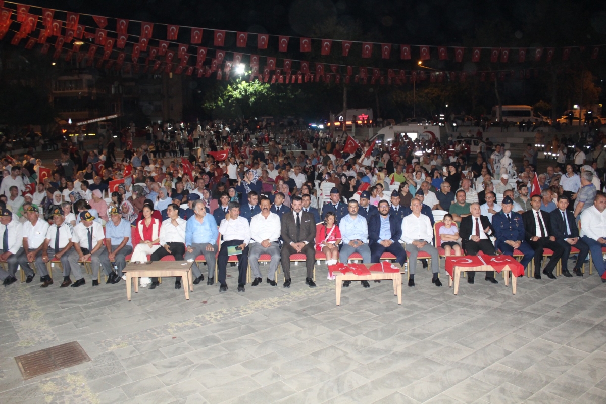 Anamur’da 15 Temmuz Demokrasi ve Millî Birlik Günü Coşkuyla Anıldı