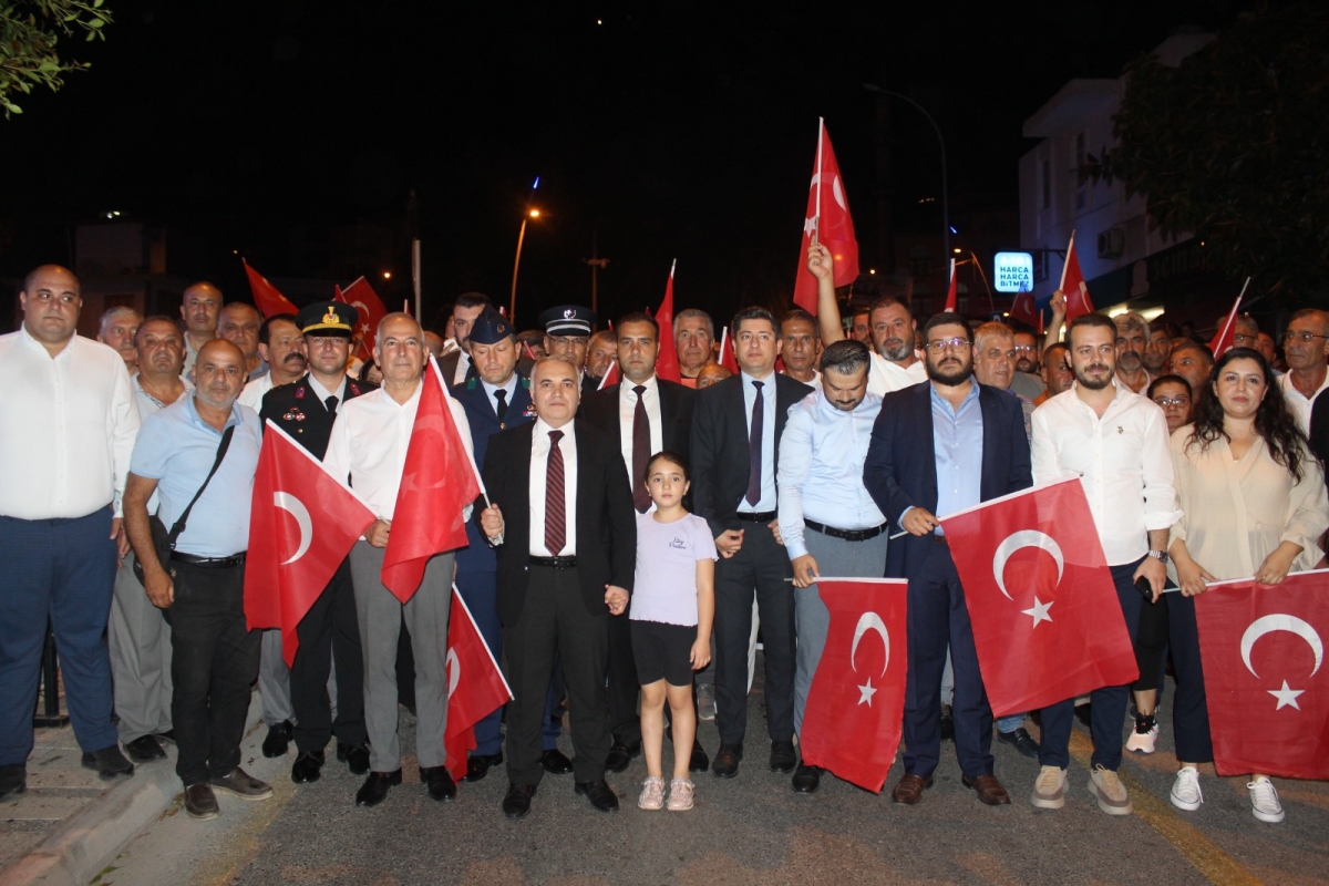 Anamur’da 15 Temmuz Demokrasi ve Millî Birlik Günü Coşkuyla Anıldı