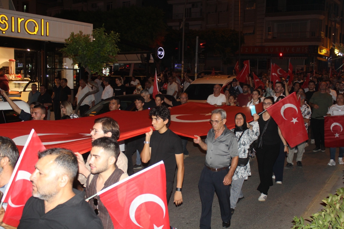 Anamur’da 15 Temmuz Demokrasi ve Millî Birlik Günü Coşkuyla Anıldı