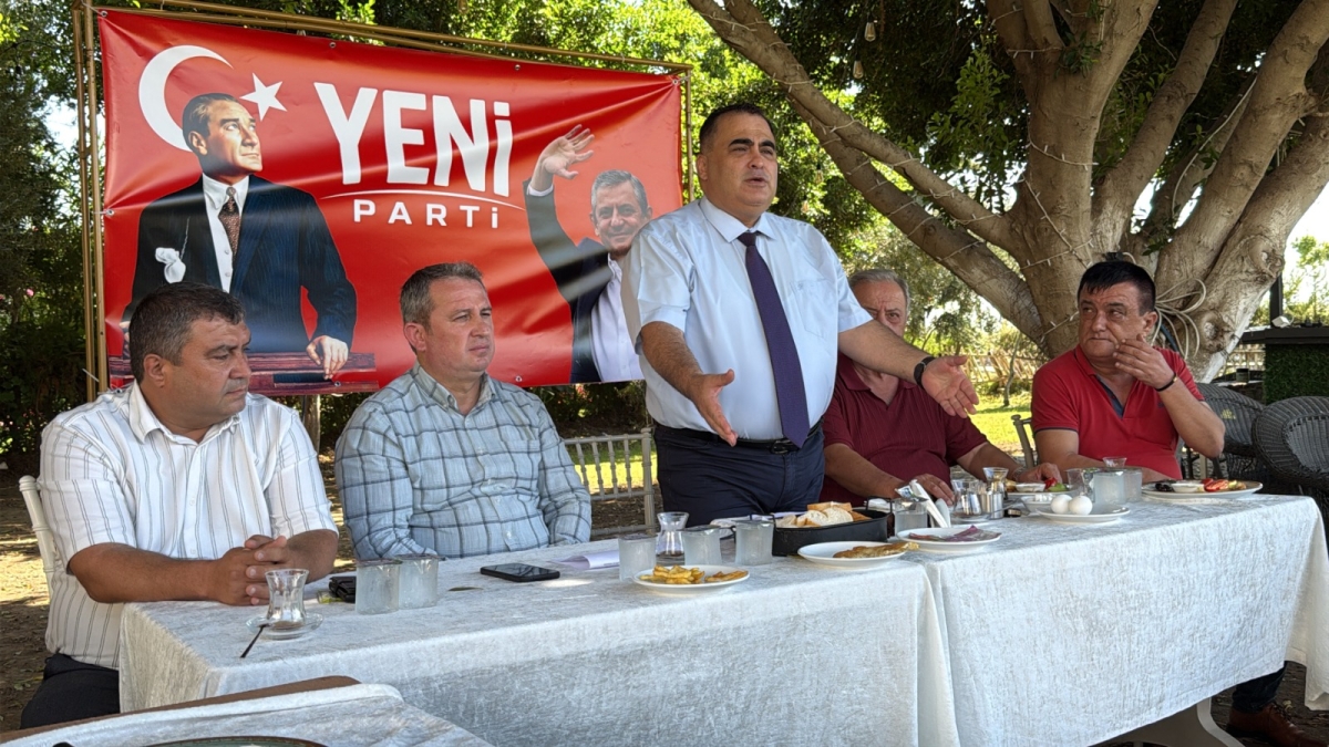 Şemsi Çetin, Yeni Parti Anamur İlçe Başkanlığına Adaylığını Açıkladı