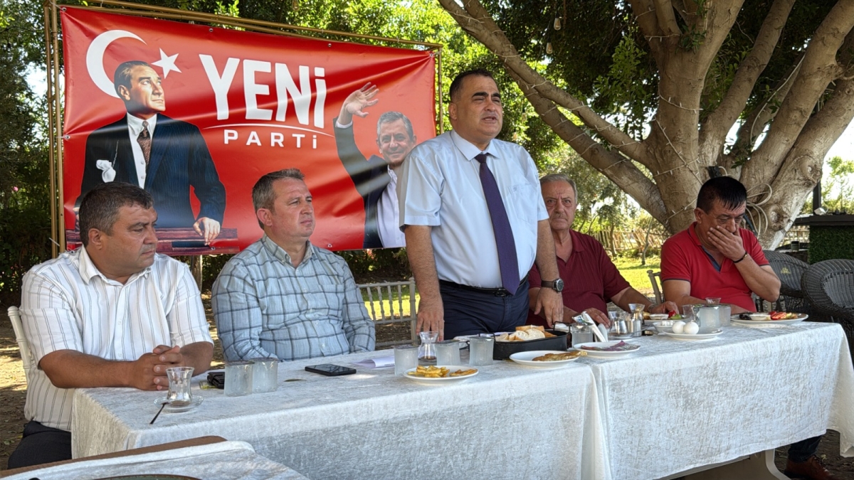 Şemsi Çetin, Yeni Parti Anamur İlçe Başkanlığına Adaylığını Açıkladı