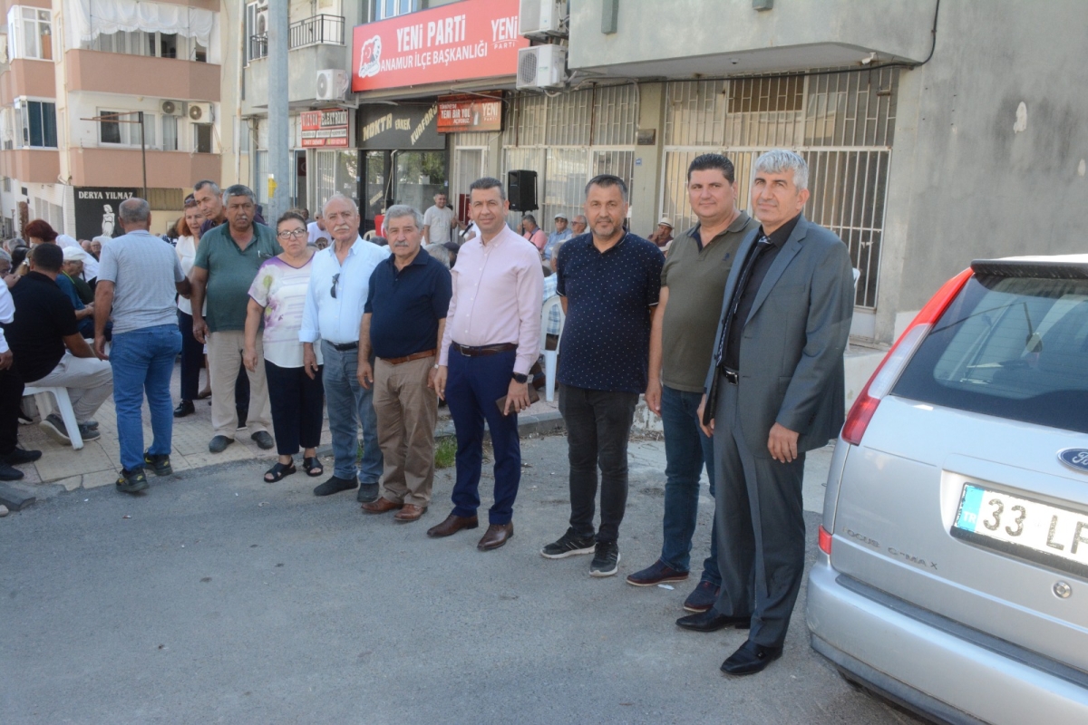 YENİ Parti Anamur’da Çetin Mutlu’dan Miting Havasında Adaylık Açıklaması..