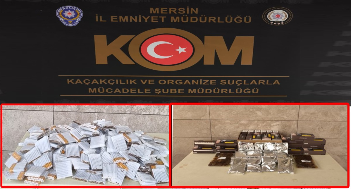 Anamur'da Kaçak Sigara Operasyonu; Çok Sayıda Kaçak Sigara ve Makaron Ele Geçirildi..