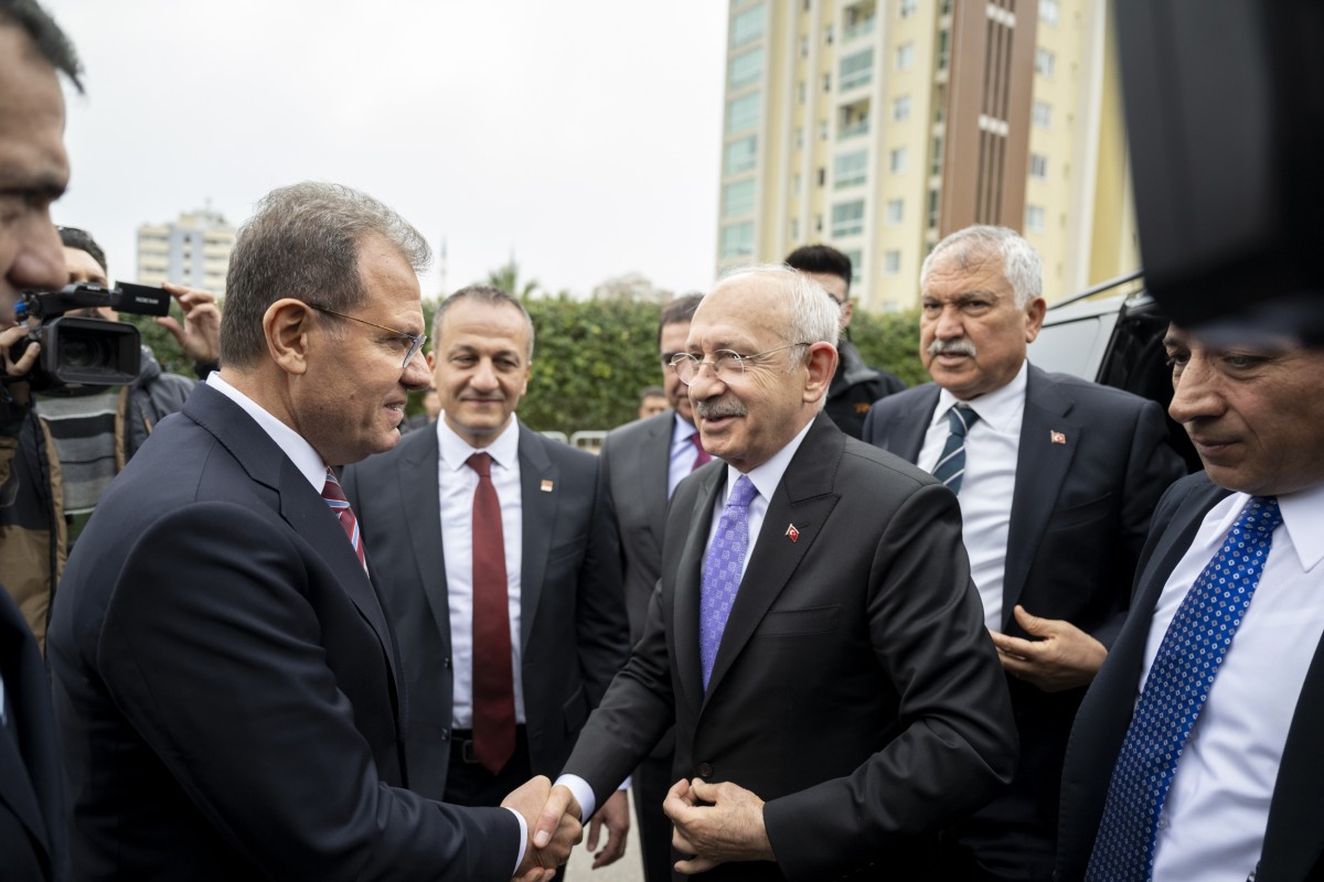 CHP Lideri Kılıçdaroğlu Ve Başkan Seçer Mersin’de Muhtarlarla Bir Araya Geldi