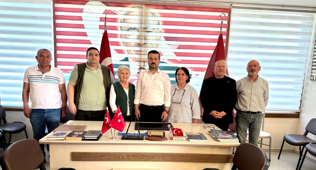 Anamur Gazeteciler Cemiyeti’nden MHP İlçe Teşkilatına Ziyaret..