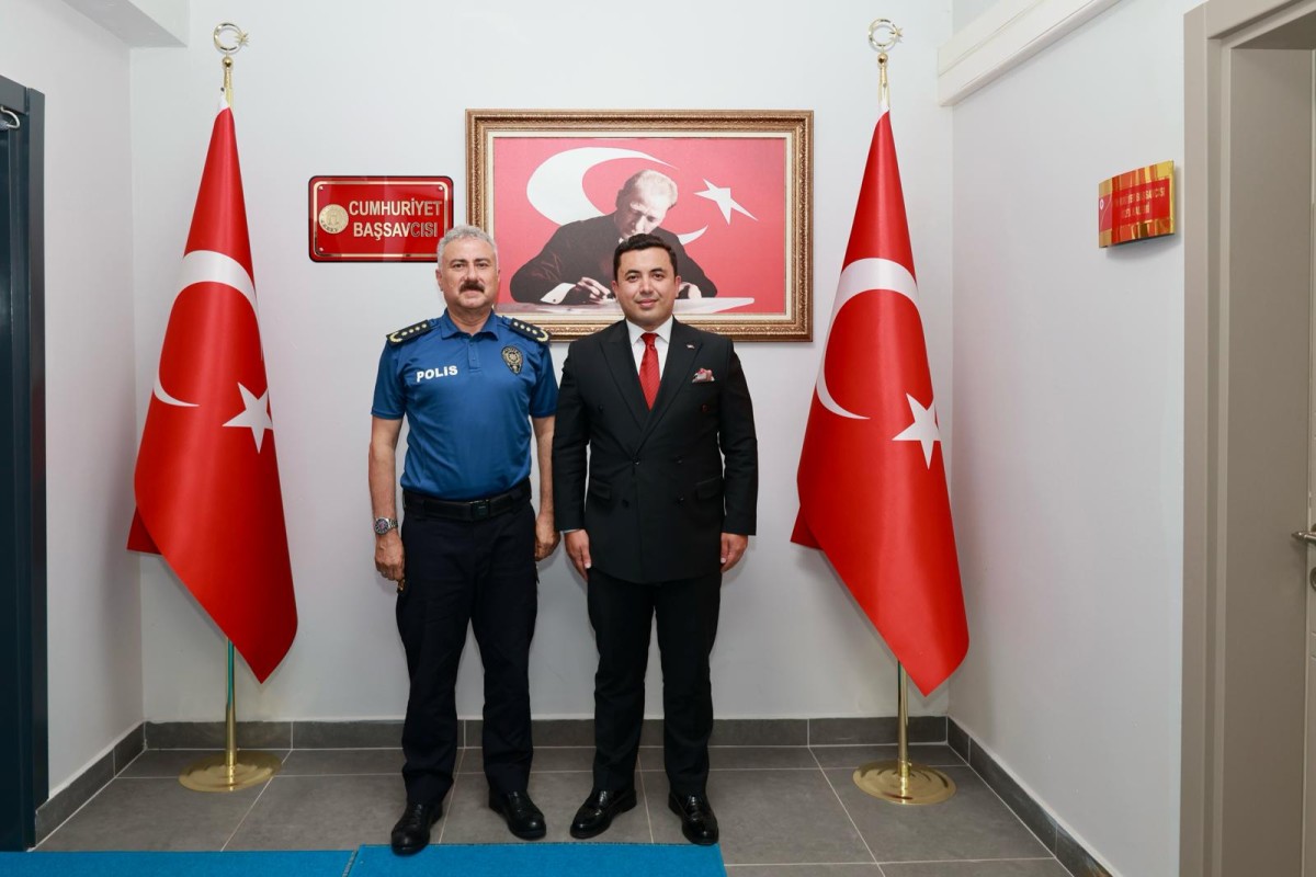 İl Emniyet Müdürü AKTAŞ’tan Cumhuriyet Başsavcı ÇATLI’ya Ziyaret..