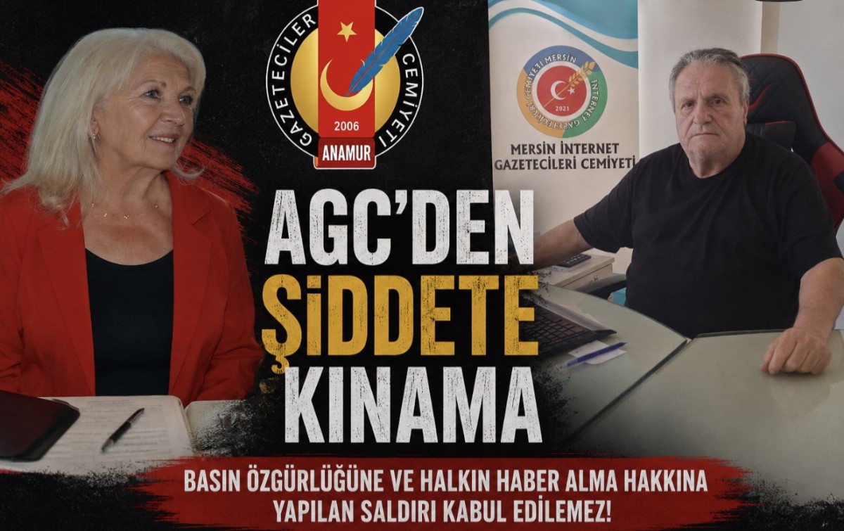 Anamur Gazeteciler Cemiyeti’nden Gazeteci Şehitoğlu’na Yönelik Şiddete Kınama..